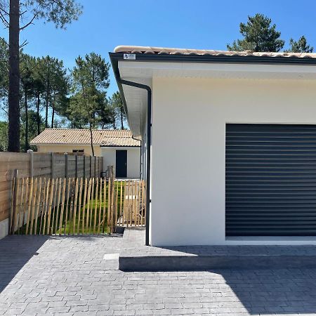 Villa Lacanau avec piscine chauffée Exterior foto