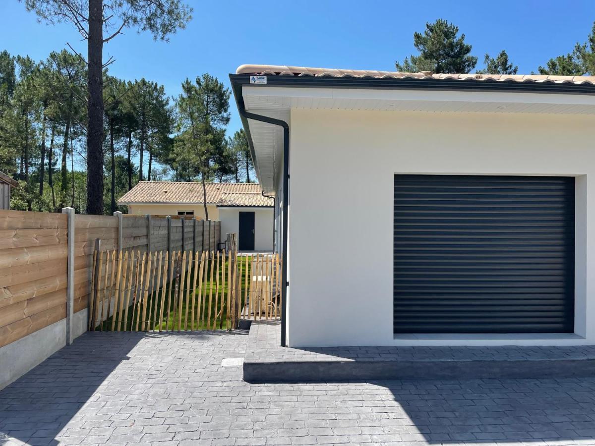 Villa Lacanau avec piscine chauffée Exterior foto