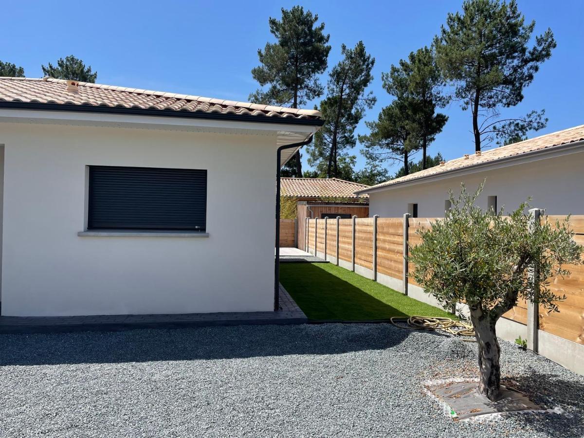 Villa Lacanau avec piscine chauffée Exterior foto
